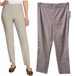 NWT- JM Collection- Women’s Pull On Slim Leg Khaki Stretch Chinos, Size 10